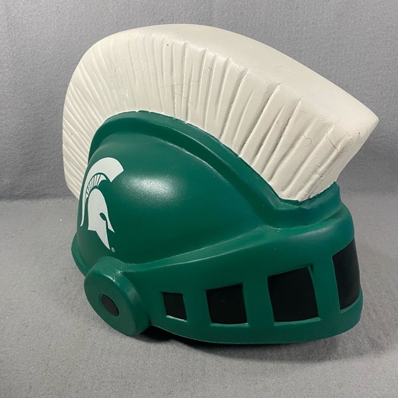 Michigan State Spartans MSU Sparty Mascot Helmet Foamhead Foam Hat Cap One Size - Picture 1 of 9